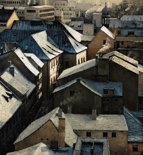 Prague Roofs