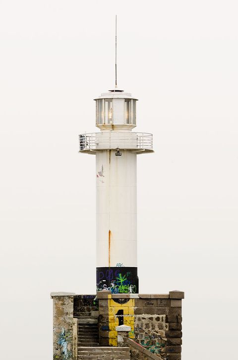 Varna white lighthouse